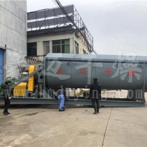 Delivery of two sets of 180 sludge paddle dryer