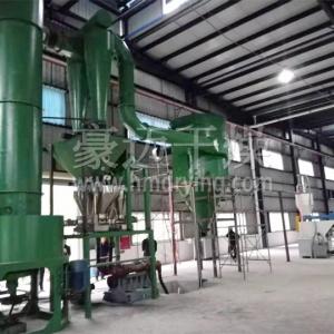 Pesticide rotary flash dryer